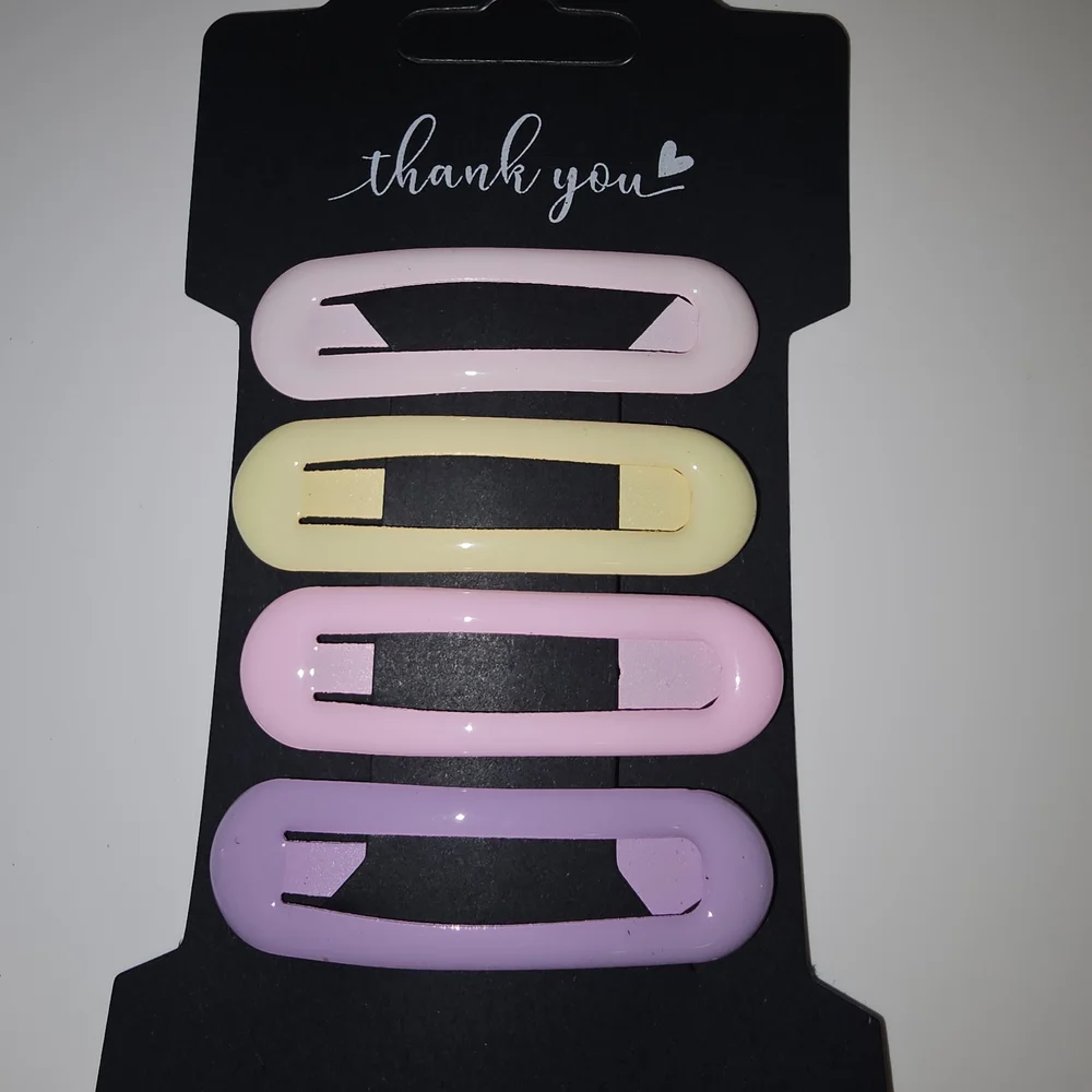 Colorful Kids Hair Clip Set Of Four - Select Style